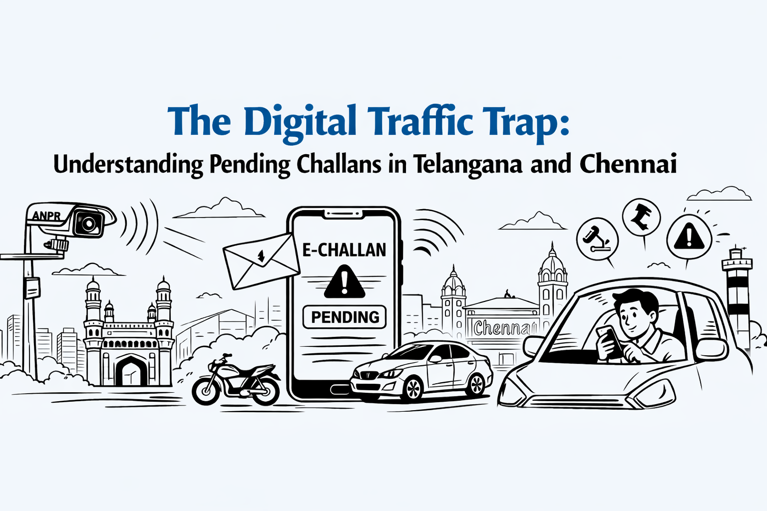 The Digital Traffic Trap: Why Pending Challans Catch Drivers Off Guard  Blog Slug Lawyered